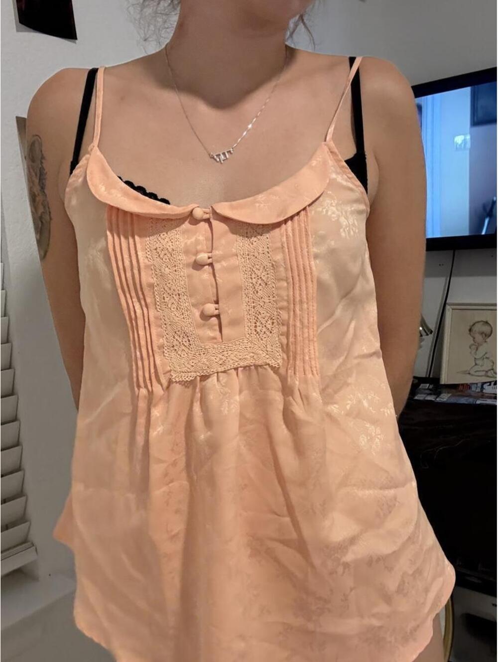 Indigo Women's Pink and Orange Blous